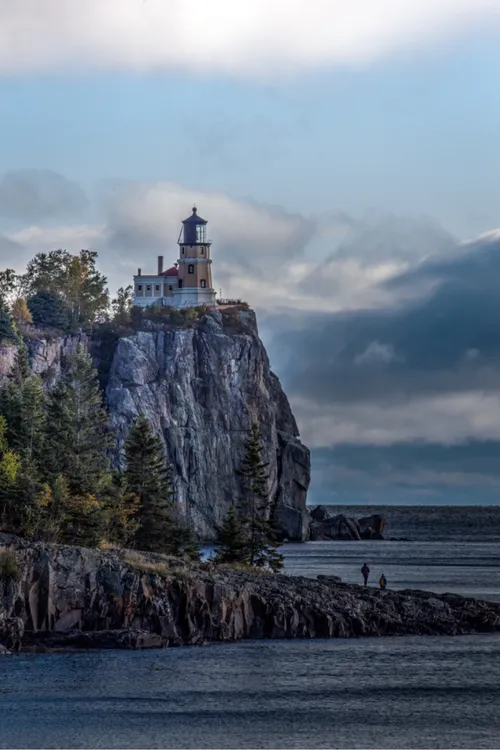 Split Rock Lighthouse - Desde Pebble Beach, United States