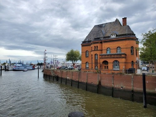 Harbor Police Station - From Aussichspunkt Speicherstadt, Germany