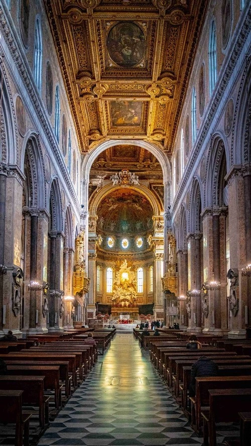 Duomo di San Gennaro - Da Inside, Italy
