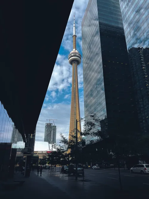 CN Tower - Desde Bremner Boulevard, Canada