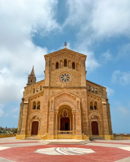 Basilica of the National Shrine of the Blessed Virgin of Ta' Pinu - Din Main Stairs, Malta