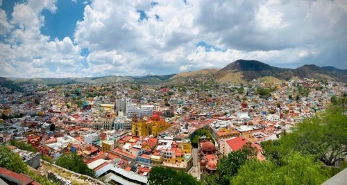 Ciudad de Guanajuato - Aus Monumento al Pipila, Mexico