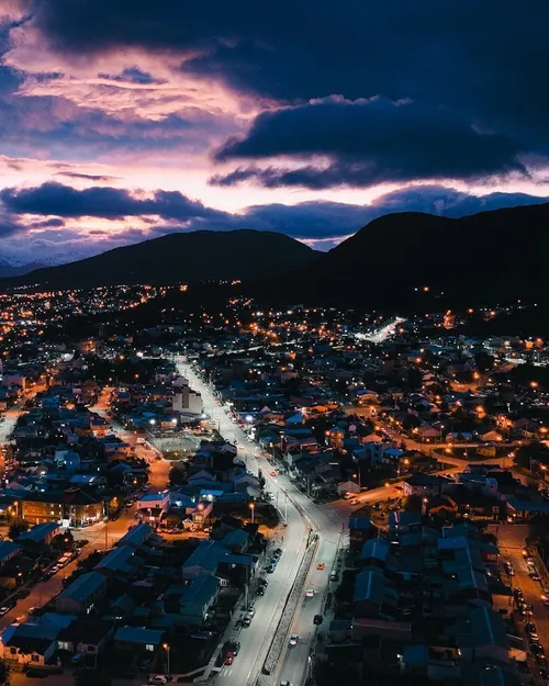 Ushuaia - Desde Drone, Argentina
