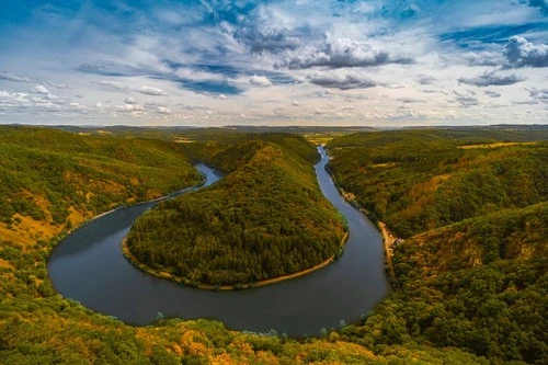 Saarschleife - Z Aussichtspunkt Cloef, Germany