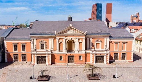 Klaipėda Drama Theatre - From Drama theater square, Lithuania