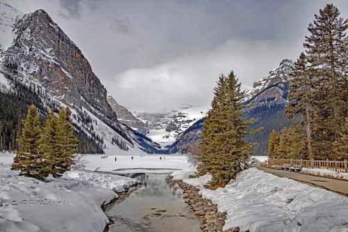 Lake Louise - From Bridge, Canada