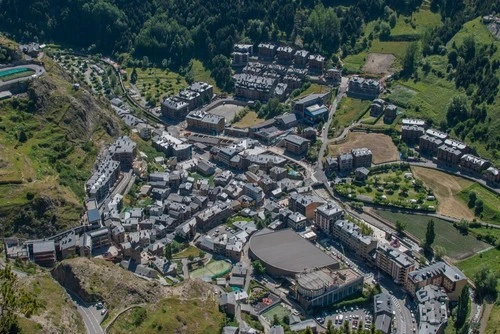 Canillo - From Mirador Roc del Quer, Andorra