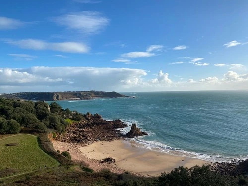 Beauport Beach - From Carpark, Jersey