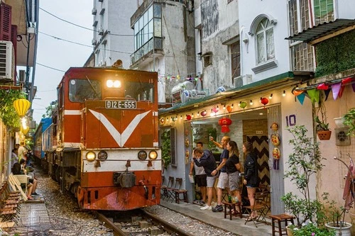 Hanoi Train Street - Vietnam