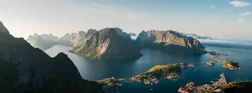 Reine - Von Reinebringen, Norway