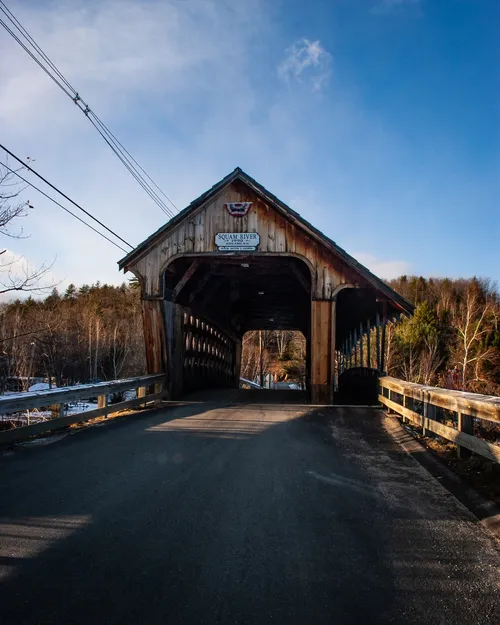 Squam River Covered Bridge - United States