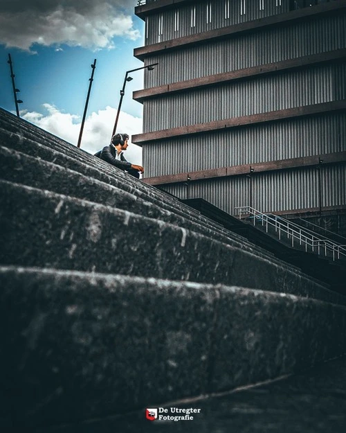 Utrecht Station Stairs - Netherlands