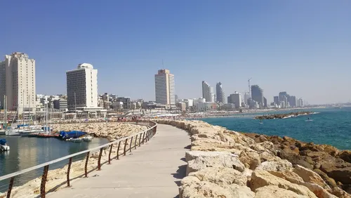 Pier in Reading Park - Israel