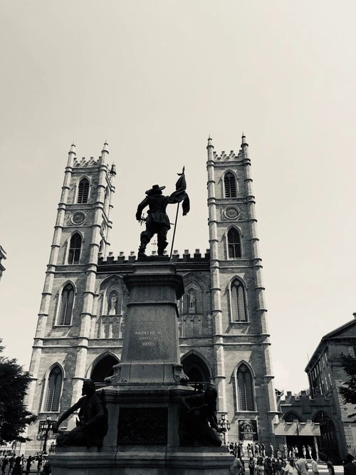 Notre-Dame Basilica - From Place d'Armes, Canada