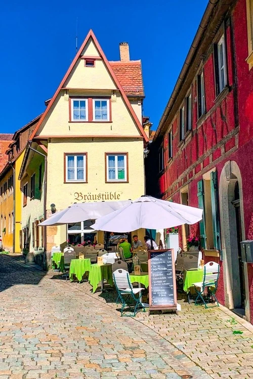 Rothenburg ob der Tauber - Aus Alter Stadtgraben, Germany