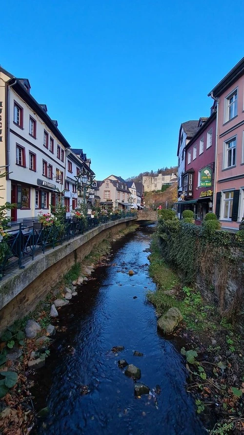 Erft in Bad Münstereifel / Vor der Jahrhundert Flut - Aus Johannisstrasse, Germany