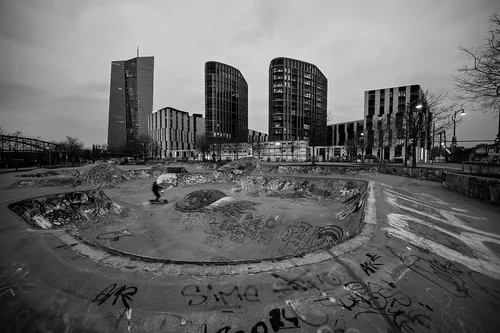 Skatepark Osthafen Frankfurt - Germany