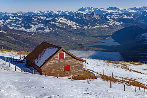 Lauerzersee - Depuis Rigi, Switzerland