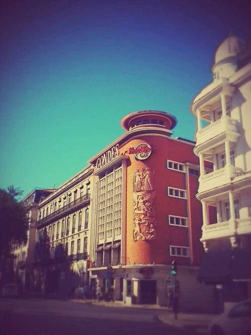 Hard Rock Café - Depuis Praça dos Restauradores, Portugal