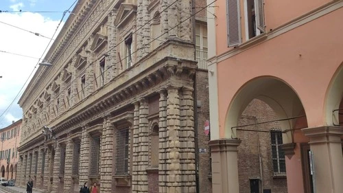 Palazzo Fantuzzi - From Via San Vitale, Italy