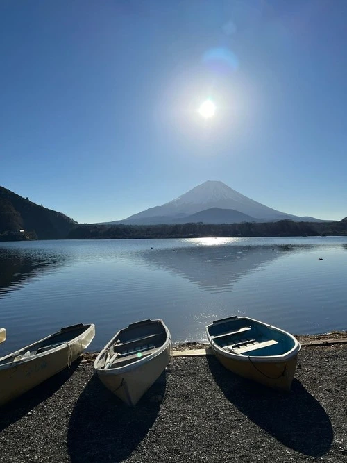 Mount Fuji - から Tatego-Hama Beach, Japan