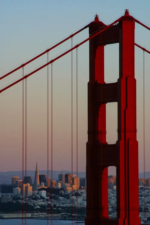 San Francisco - Aus Golden Gate View Point, United States