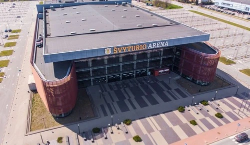 Svyturio arena - Depuis Drone, Lithuania