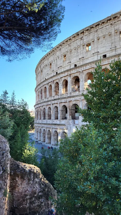 Colosseum - Aus Via Nicola Salvi, Italy