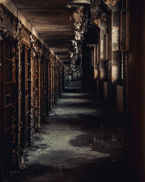 Cell Block - Old Joliet Prison - Aus South Cell Block Building, United States