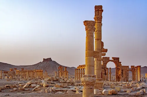 Qalaat Fakhr ad-Din al-Maani - From Ruins of Palmyra, Syria