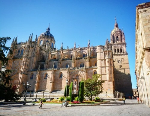 Salamanca Cathedral - From Casco Histórico de Salamanca, Spain