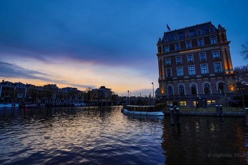 The Amstel River & InterContinental Hotel - De Torontobrug, Netherlands
