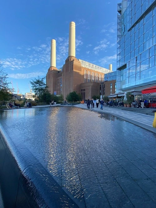 Battersea power station - From Riverside Walk, United Kingdom