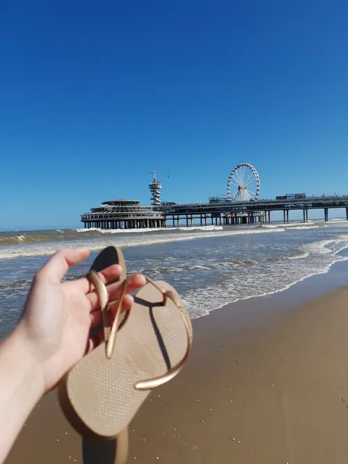 De Pier - Von Scheveningen strand, Netherlands