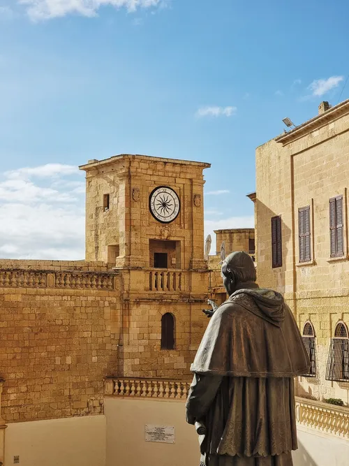 Pope John Paul II statue - Malta