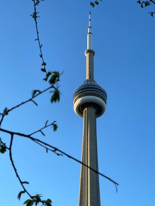 CN Tower - From Robertson Crescent, Canada