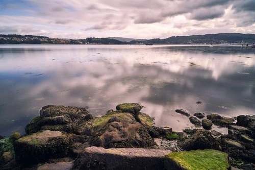 Ría de Pontevedra - Aus Praza Peirao da Chousa, Portugal