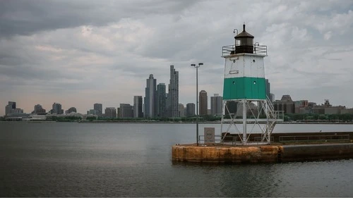 Chicago South Loop Cityscape - Від Wendella Boat Lake Tour, United States