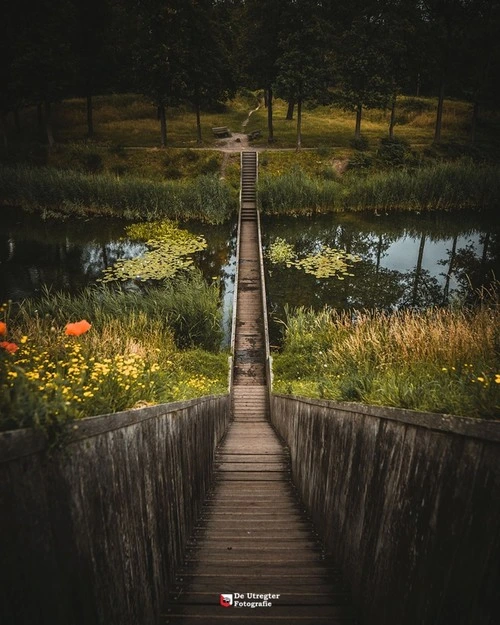 Mozesbrug - From Fort de Roovere, Netherlands