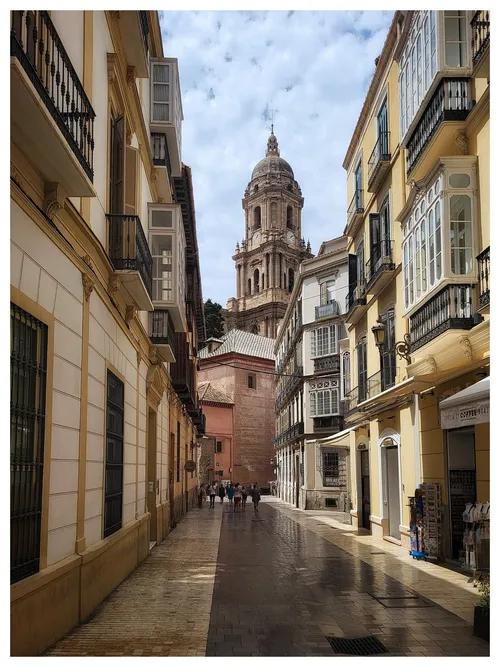 Santa Iglesia Catedral Basílica de la Encarnación de Málaga - De Calle San Agustín, Spain