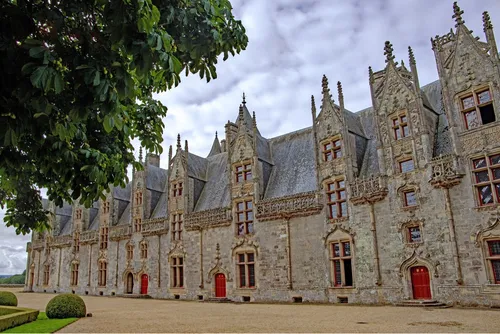 Josselin Castle - Desde North Side, France