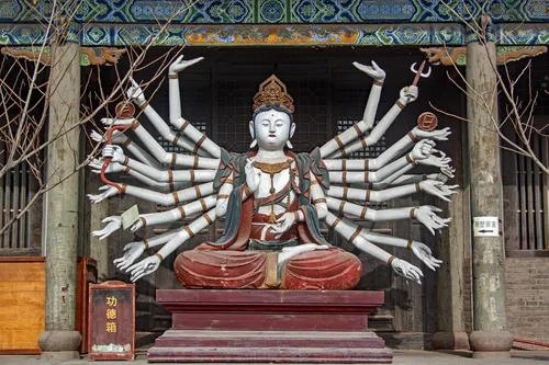 Shuanglin Temple - China