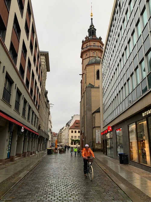 St. Nicholas Church - Aus Grimmaische Street, Germany