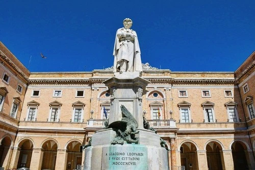 Piazza Giacomo Leopardi - Italy