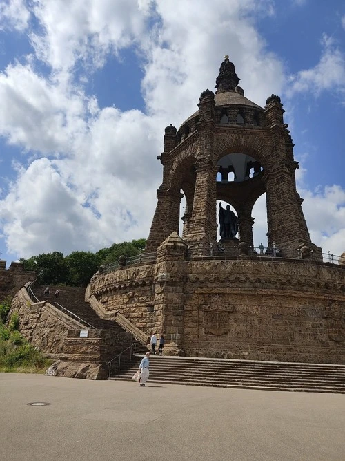 Kaiser Wilhelm Denkmal - Från Porta Westfalica, Germany