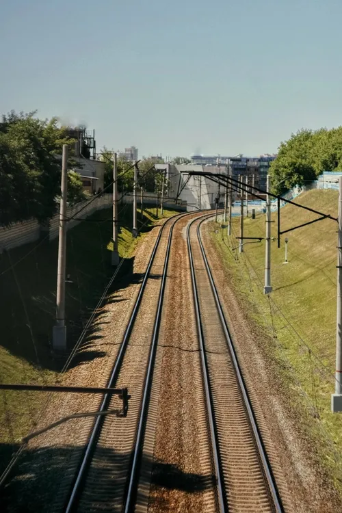 Railways - From Peshekhodnyy Mostik Nad Zheleznoy Dorogoy, Russia