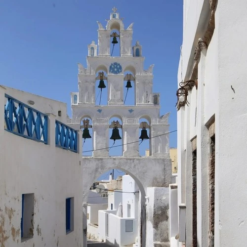 Bell tower - Aus Megalochori, Greece