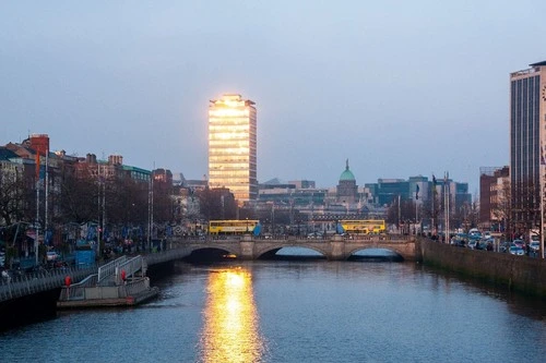 O'Connell Bridge - Desde Ha'penny Bridge, Ireland