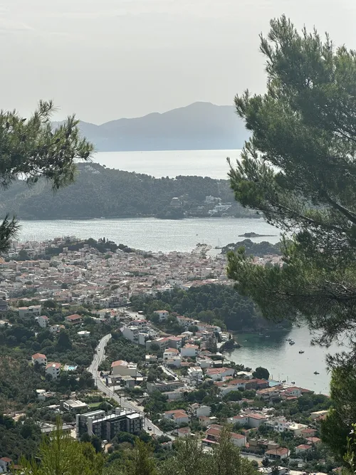 Skiathos - From West viewpoint, Greece