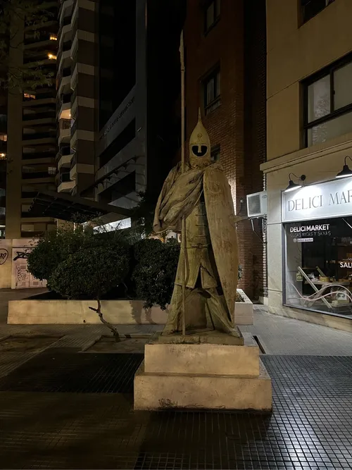 Warrior Sculpture - Argentina